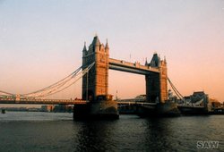 Tower Bridge Sunset. London Wallpaper