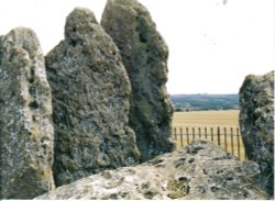 The Rollright Stones, near Great Rollright, Oxfordshire Wallpaper