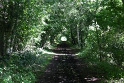 Old railway path near Woodhall Spa, Lincolnshire