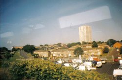 Birmingham city center, West Midlands (Greater Birmingham has 1,100,000 inhabitants). Wallpaper