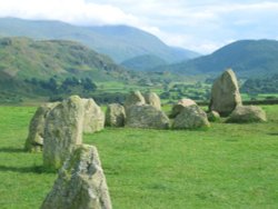 View from Castlerigg stone circle Wallpaper