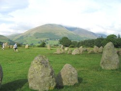 View from Castlerigg stone circle Wallpaper