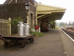 Dunster Station Wallpaper