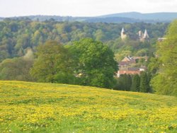 Alton Castle, Staffordshire Wallpaper