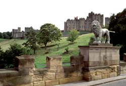 Alnwick Castle, Northumberland. From Sculture