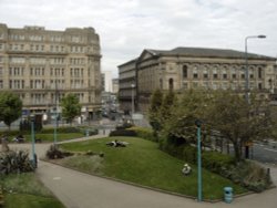 City Centre Bradford. Wallpaper