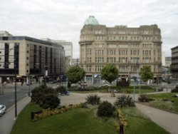 City Centre Bradford. Wallpaper