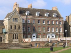 Minster Precincts Peterborough Cathedral Wallpaper