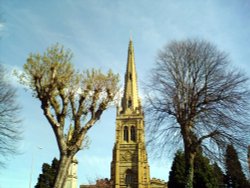 Rushden Church, Rushden, Northamptonshire Wallpaper