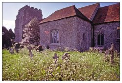 Norman church, Pevensey, East Sussex
