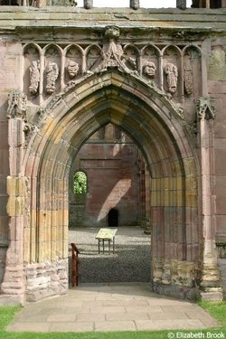 Melrose Abbey, Scotland