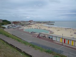 The main beach at Gorleston-on-Sea, Norfolk Wallpaper