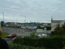 Ship going seaward just past torpoint ferry Wallpaper