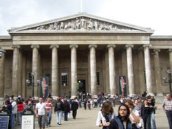 Front of the British Museum, London