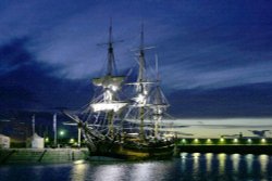 Endeavour at Whitehaven, Cumbria