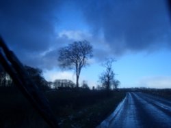 Bleak mid-winter, Lincolnshire Wolds