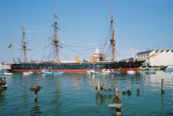 HMS Warrior, Portsmouth Wallpaper