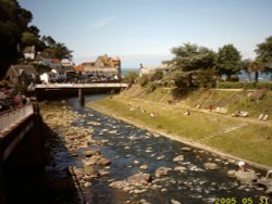 The river at Lynmouth, Devon Wallpaper