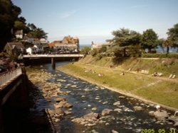The river at Lynmouth, Devon