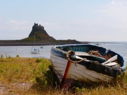 Lindisfarne Castle - Holy Island - Northumberland Wallpaper