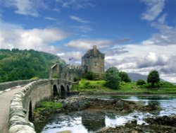 Eilean Donan Castle, Highlands of Scotland Wallpaper