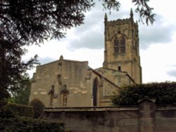 Elvaston Castle Church, Derby Wallpaper