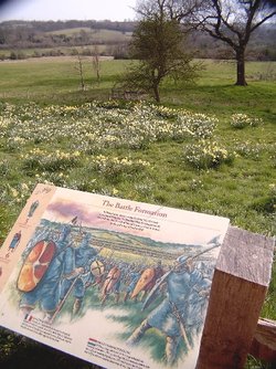 The Battleground where the Normans and Saxons fought the Battle of Hastings