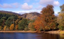 At the head of Lake Coniston, Cumbria Wallpaper