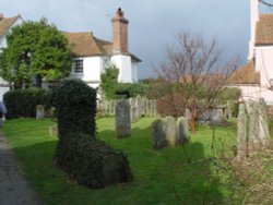 Rye Church Yard in East Sussex Wallpaper