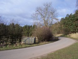 Sand Lane corner, Stenigot, Lincolnshire
