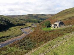 Langden Valley near Dunsop Village Wallpaper
