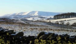 Hodder Valley from Salidburn to Tosside road. Lancashire