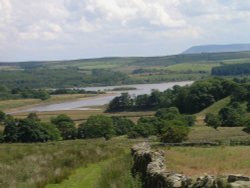 Stocks (Dalehead) Reservoir, Hodder valley, Lancashire