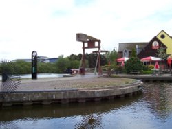 arriving at Festival Marina, Stoke on Trent Wallpaper