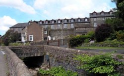 Old Cotton Weaving Mill, West Bradford, Ribble Valley, Lancashire Wallpaper