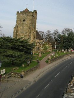 The Church in the town of Battle, East Sussex