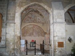 Winchester Frescoes circa 1100's Wallpaper