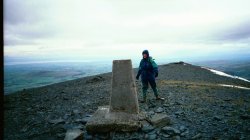 Skiddaw Summit, Lake District in November 03