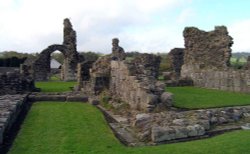 Sawley Abbey, Lancashire Wallpaper