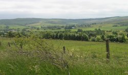 View towards Harrop Fold from the 'Slaidburn' road, Lancashire Wallpaper