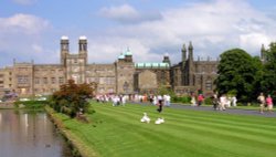Stonyhurst Flower Show,  Hurst Green, Lancashire, 2004 Wallpaper