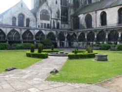 CATHEDRAL CLOISTERS Wallpaper