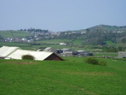 Allithwaite from Humphrey Head