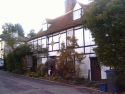 Hullbridge, Essex. Cottages built 1793 near the river