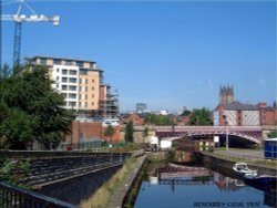 Armouries Canal View, Leeds Wallpaper