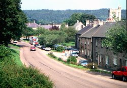 Rothbury in upper Coquetdale; Photographed in July 1990 Wallpaper