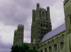 Ely Cathedral Under a Veil of Darkness, Ely Wallpaper