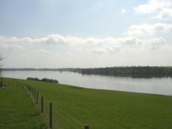 Rutland Water, Oakham, Rutland. Spring 2004 Wallpaper