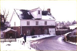 The old water mill, Mill Road - 1980's Wallpaper
