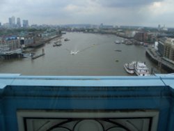 Looking East from Tower Bridge, London Wallpaper